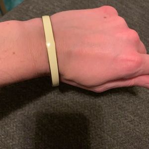 Cream J. Crew Bangle Bracelet